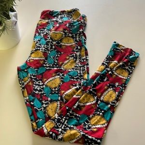 Lularoe Christmas Leggings TC